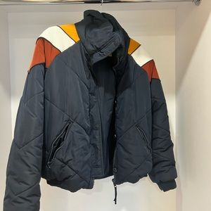 Free People Colorblock Jacket